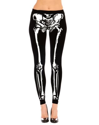 Goofy Skeleton Leggings Goofy Leggings Disney Halloween Leggings