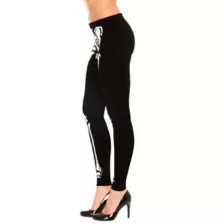 Skeleton Leggings at Spencer's