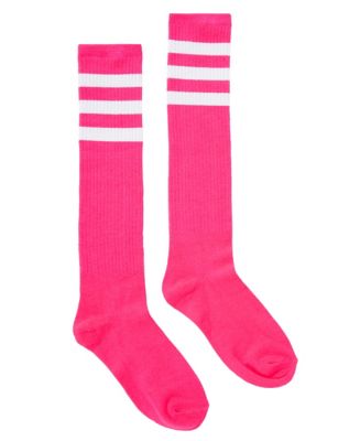 Pink PLT Slogan Socks, Accessories