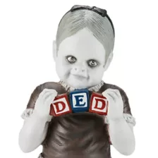 Ded Blocks Zombie Baby good Spirit Halloween Prop