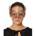 Gold Metal Lace Mask at Spirit Halloween