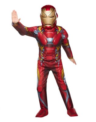 Kids Iron Man Costume Deluxe - Marvel - Spirithalloween.com