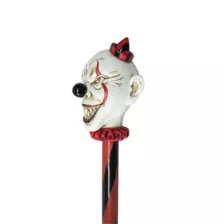 Scary Clown Staff at Spirit Halloween