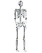 5 Ft Poseable Light Up Chrome Skeleton - Decorations