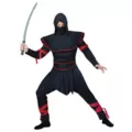 Adult Hooded Stealth Ninja Costume at Spirit Halloween