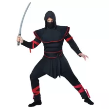Adult Hooded Stealth Ninja Costume at Spirit Halloween