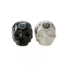 Sugar Skull Salt and Pepper Shakers at Spirit Halloween