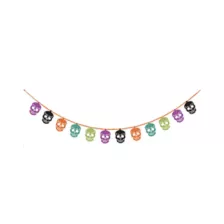 Multicolor Skull Garland at Spirit Halloween