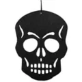 Black Skull Cutout at Spirit Halloween