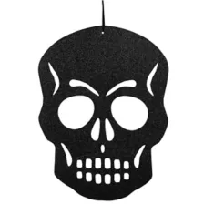 Black Skull Cutout at Spirit Halloween