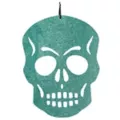 Teal Skull Cutout at Spirit Halloween