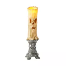 Scary Face LED Candle - Decoration at Spirit Halloween