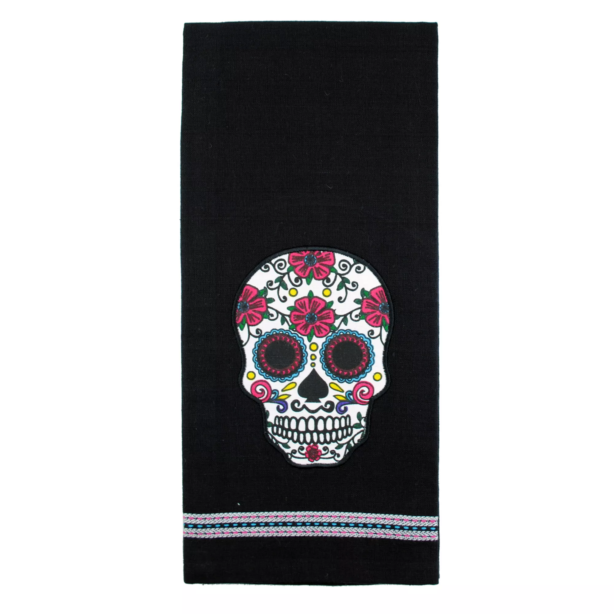 Sugar Skull Dish Towel at Spencer's