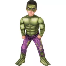 Toddler Hulk Muscle One Piece Costume - Marvel at Spirit Halloween