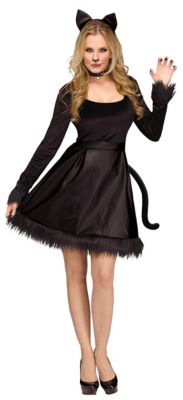 Black cat shop costume adult