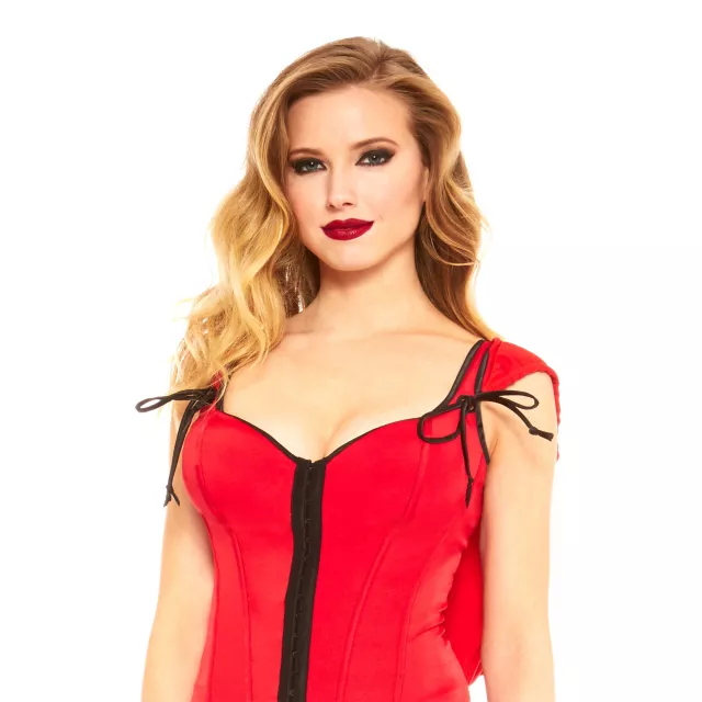 Hooded Little Red Hood Corset at Spencer's