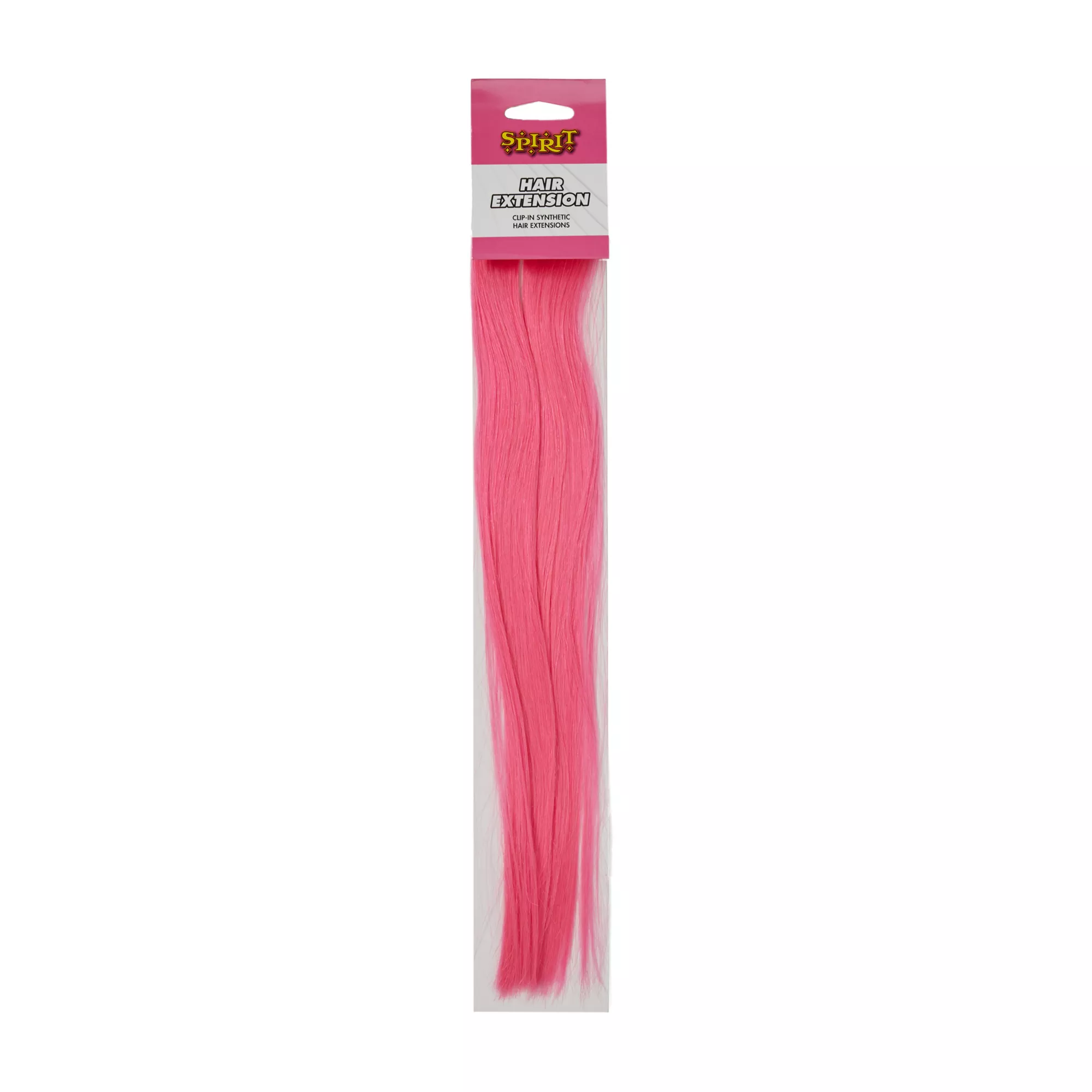 Pink Hair Extensions at Spirit Halloween