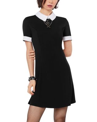 Black Collared Dress - Spirithalloween.com