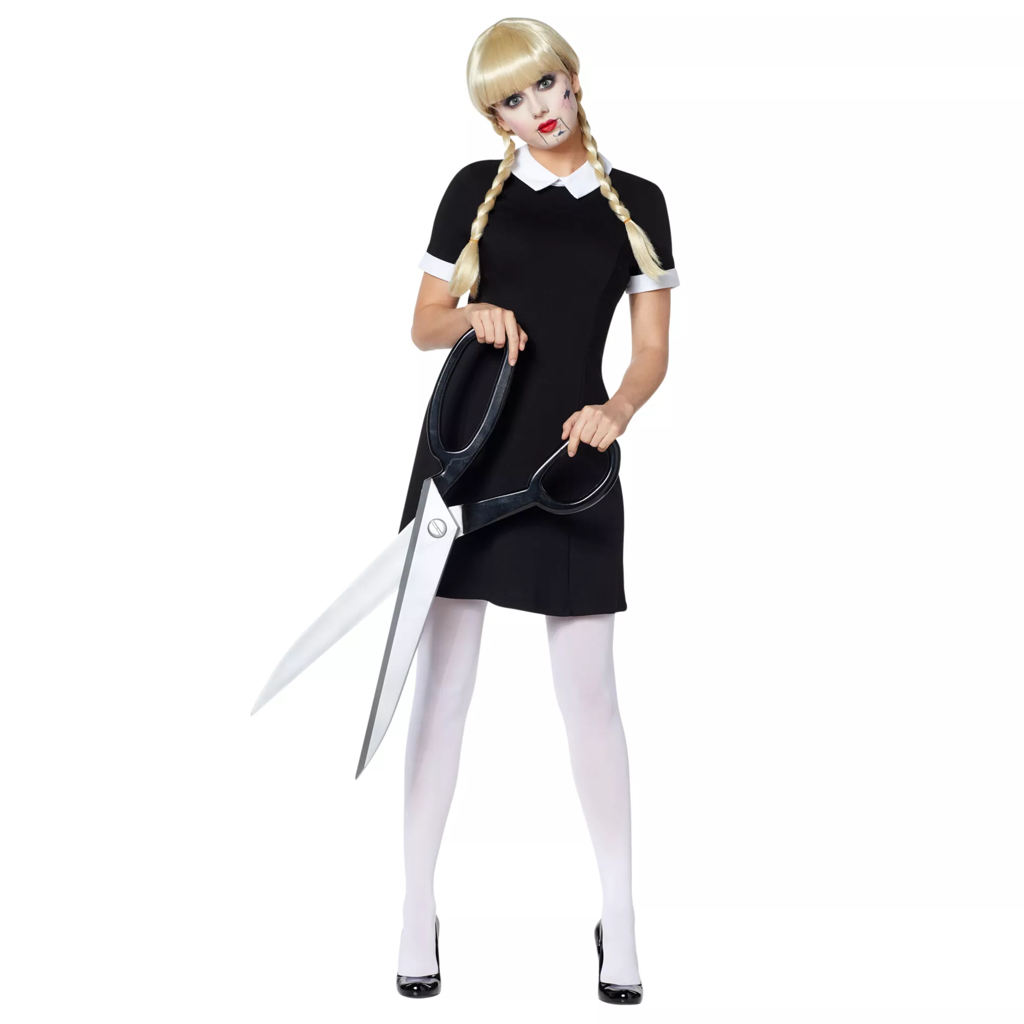 Black Collared Dress at Spirit Halloween