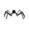5 Ft Black Spider at Spirit Halloween