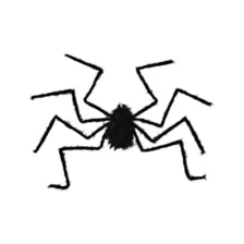 5 Ft Black Spider at Spirit Halloween