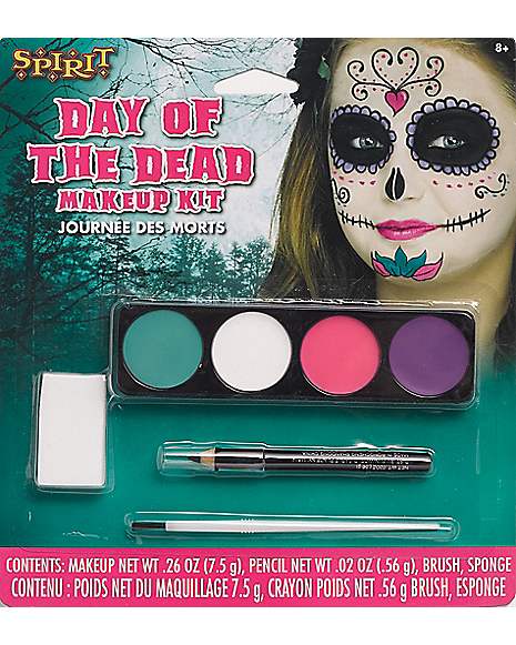 Day of the Dead Makeup Kit - Spirithalloween.com