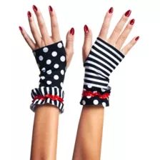 Black and White Mismatched Gloves at Spirit Halloween