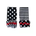 Black and White Mismatched Gloves at Spirit Halloween