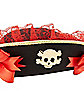 Red Lace Pirate Hat