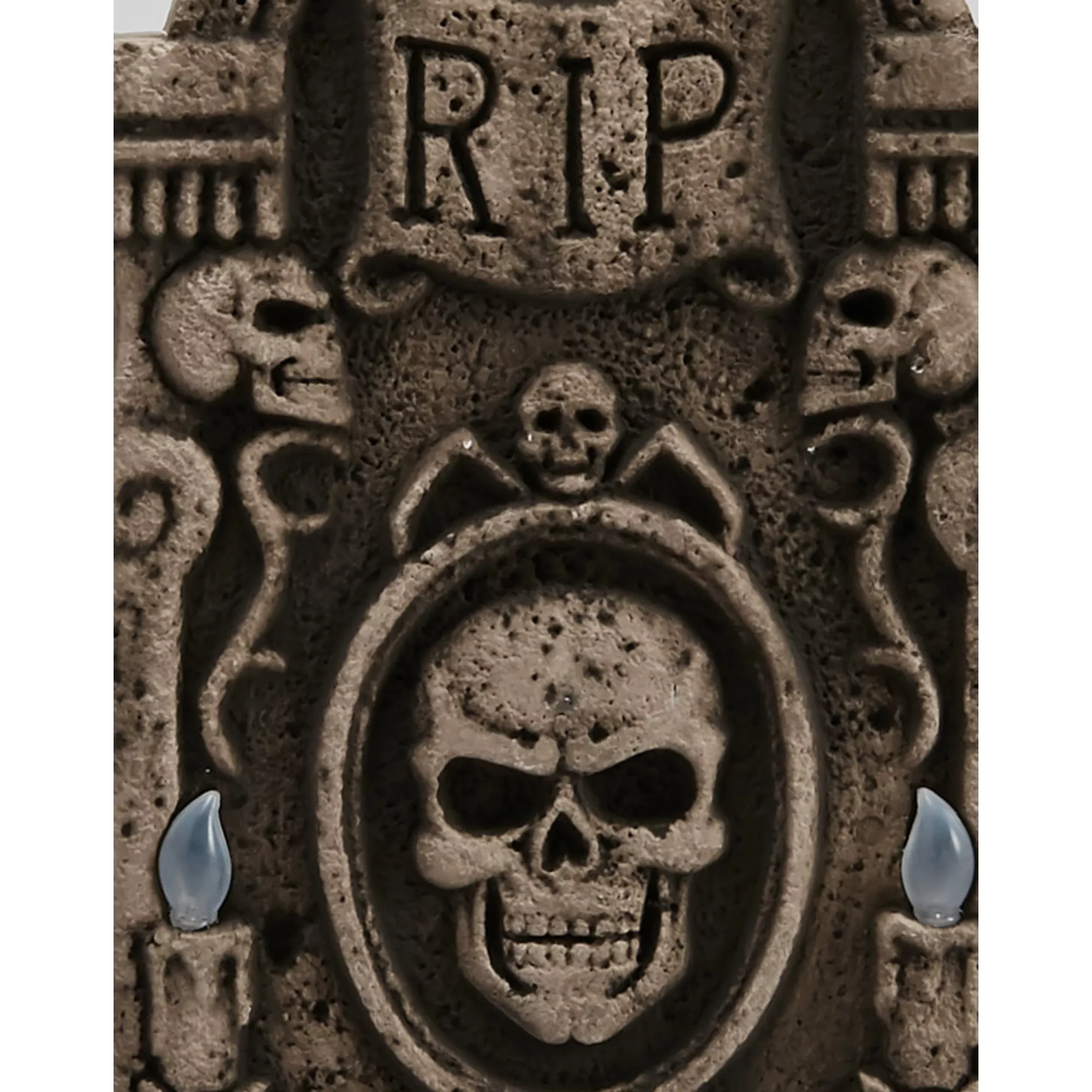 Light-Up Skull Tombstone at Spirit Halloween