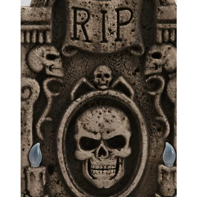 Light-Up Skull Tombstone at Spirit Halloween
