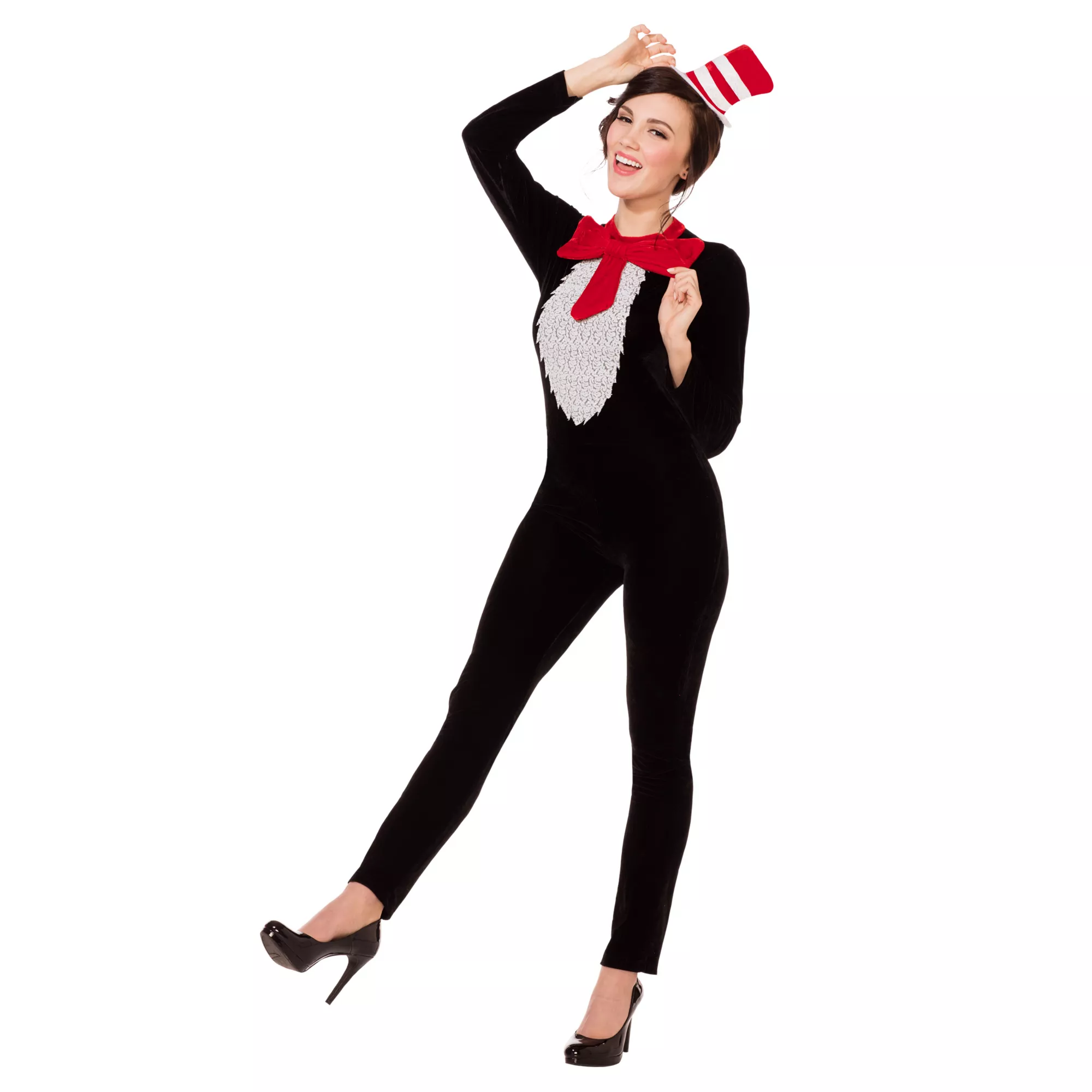 Adult Cat In The Hat Costume - Dr. Seuss at Spirit Halloween