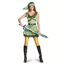 Adult Link Dress Costume - The Legend of Zelda at Spirit Halloween