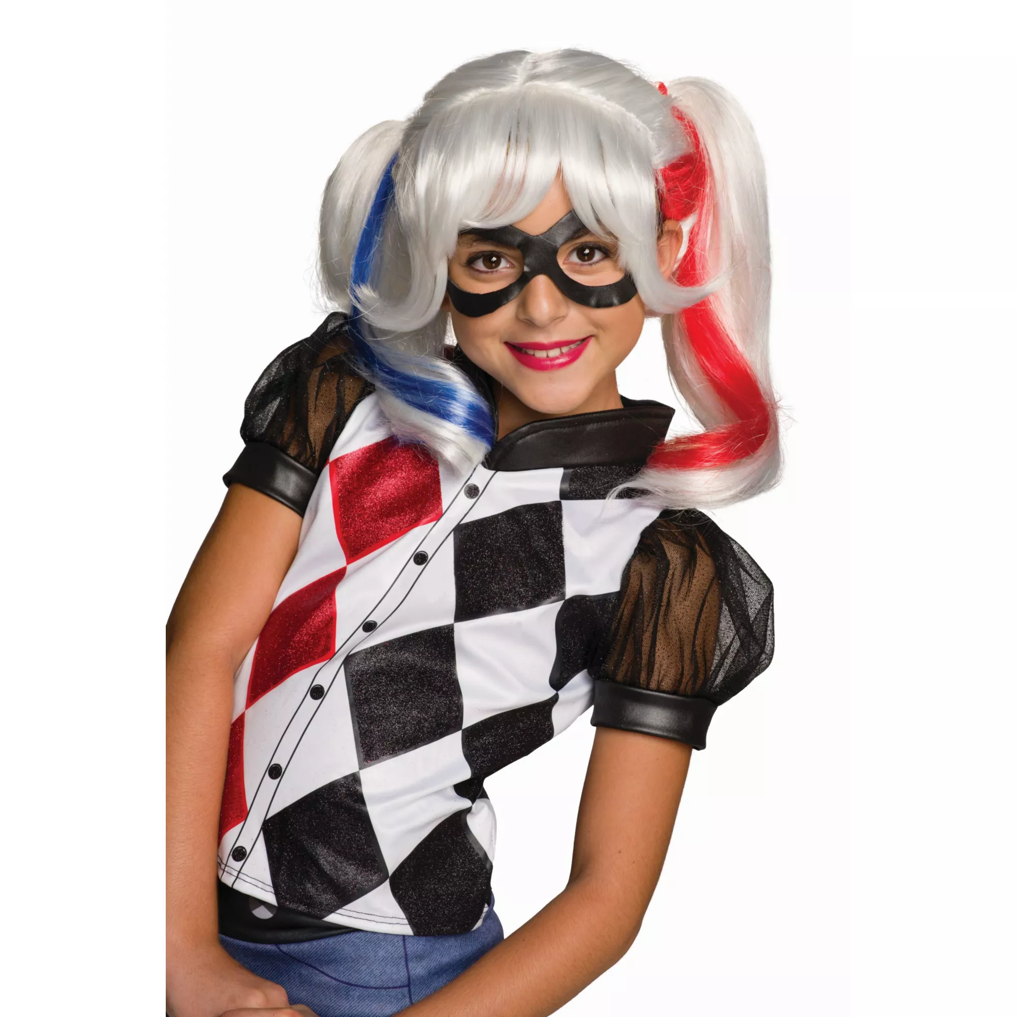 Kids Harley Quinn Wig - DC Girls at Spirit Halloween