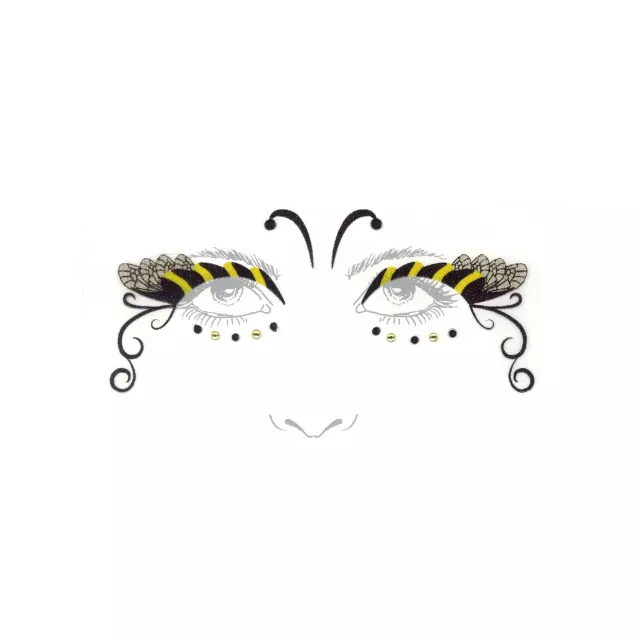 Bumble Bee Face Decal at Spirit Halloween