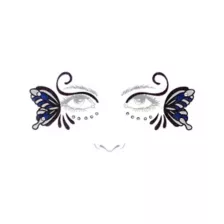 Dark Butterfly Face Decals at Spirit Halloween