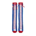 Captain America Lace Up Knee High Socks - Marvel at Spencer's