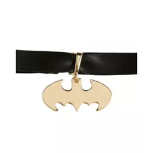 Goldtone Batman Choker - DC Comics at Spencer's