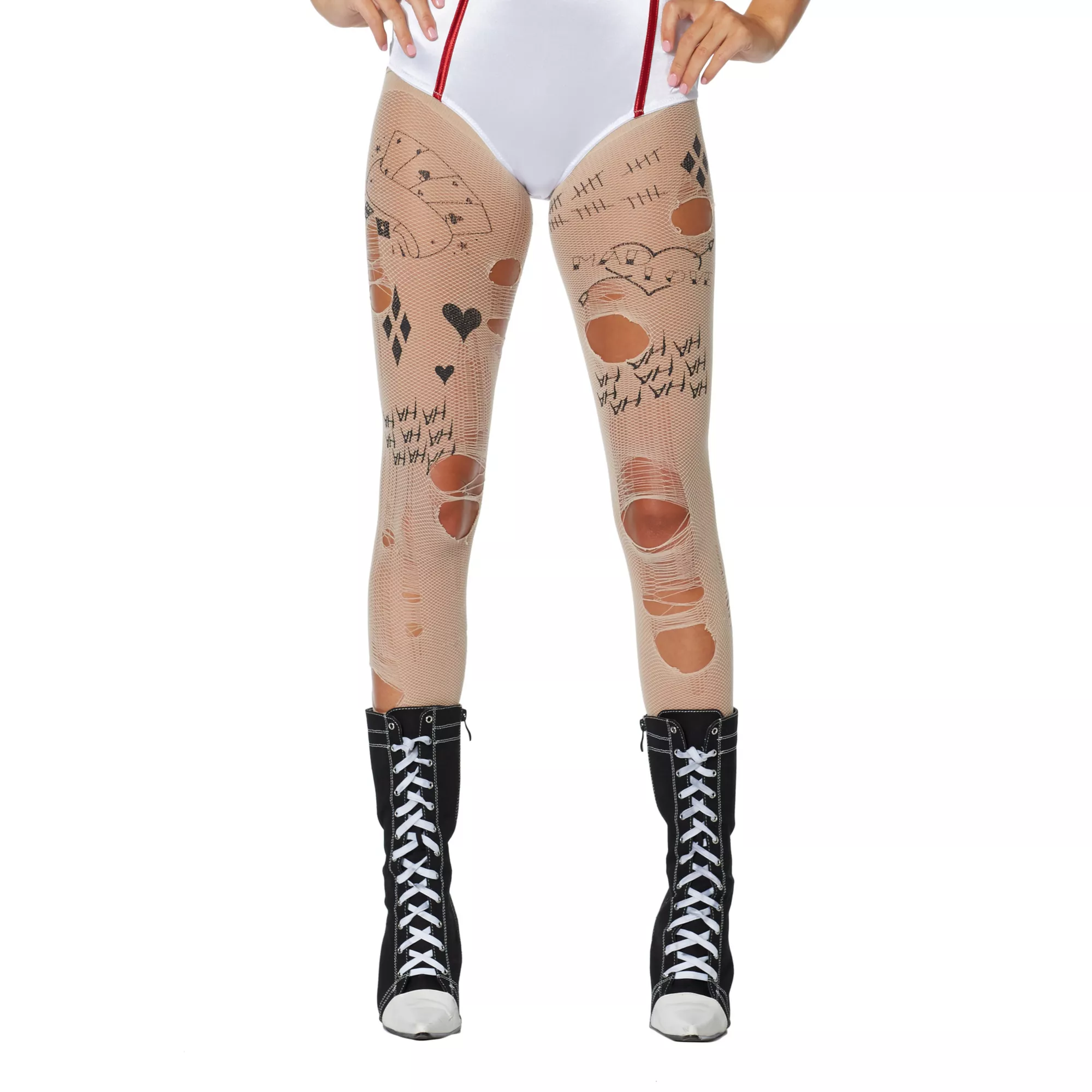 Harley Quinn Illusion Tights - Suicide Squad at Spirit Halloween