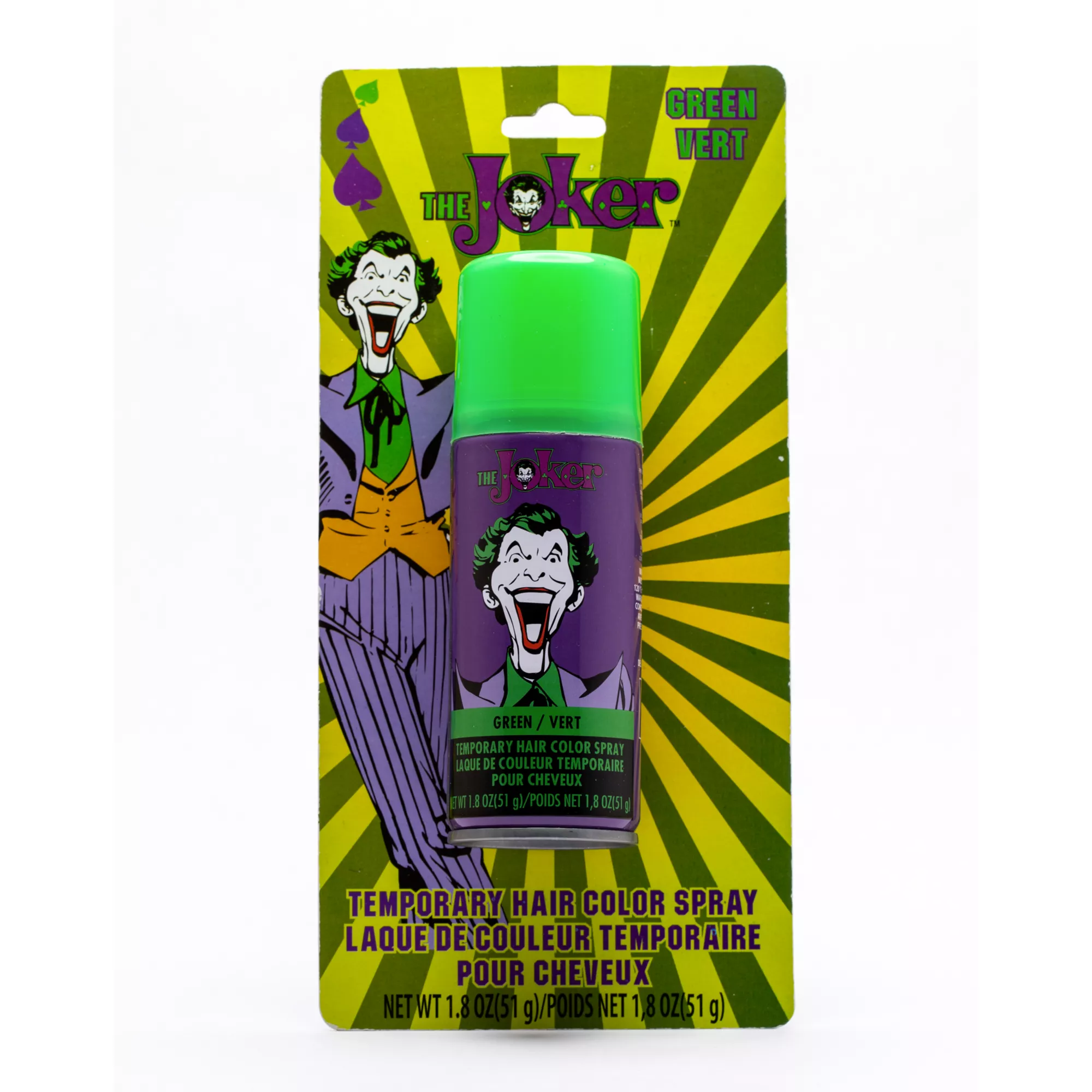Classic Joker Hairspray - DC Comics at Spirit Halloween
