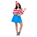Adult Wenda Dress - Where's Waldo at Spirit Halloween