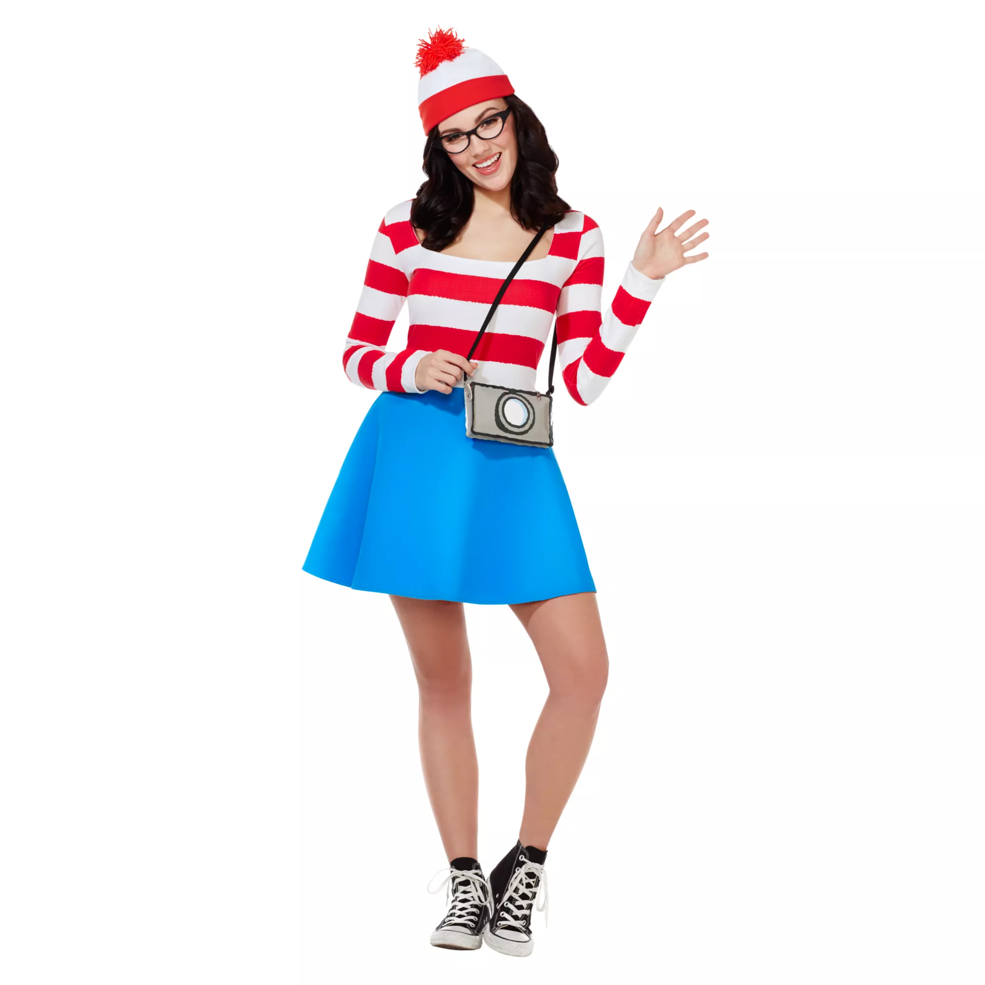 Adult Wenda Dress - Where's Waldo at Spirit Halloween