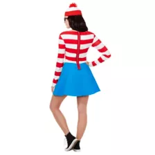 Adult Wenda Dress - Where's Waldo at Spirit Halloween