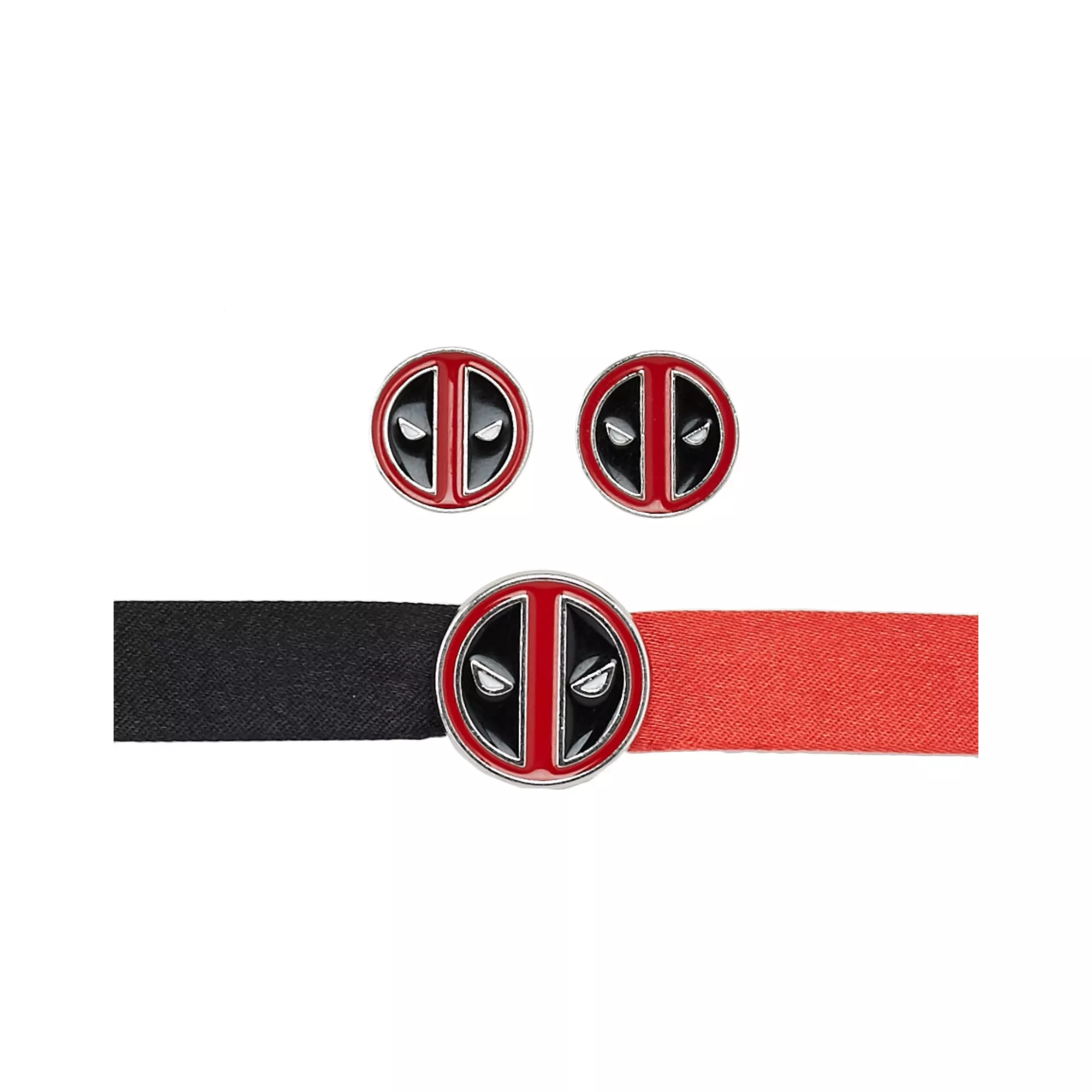 Deadpool Earring and Choker Set - Marvel at Spirit Halloween