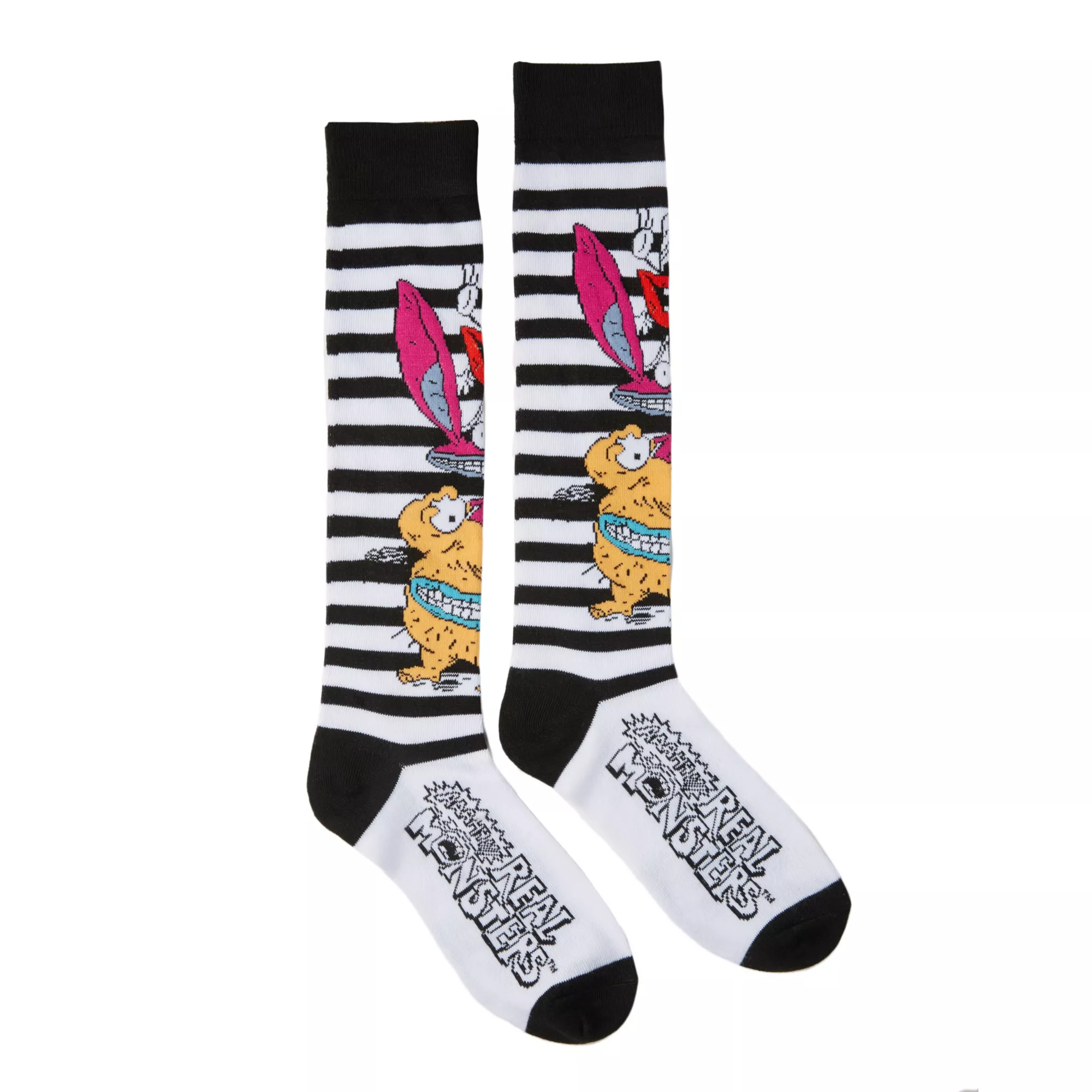 Ickis, Krumm and Oblina Knee High Socks - Aaahh!!! Real Monsters at Spirit Halloween