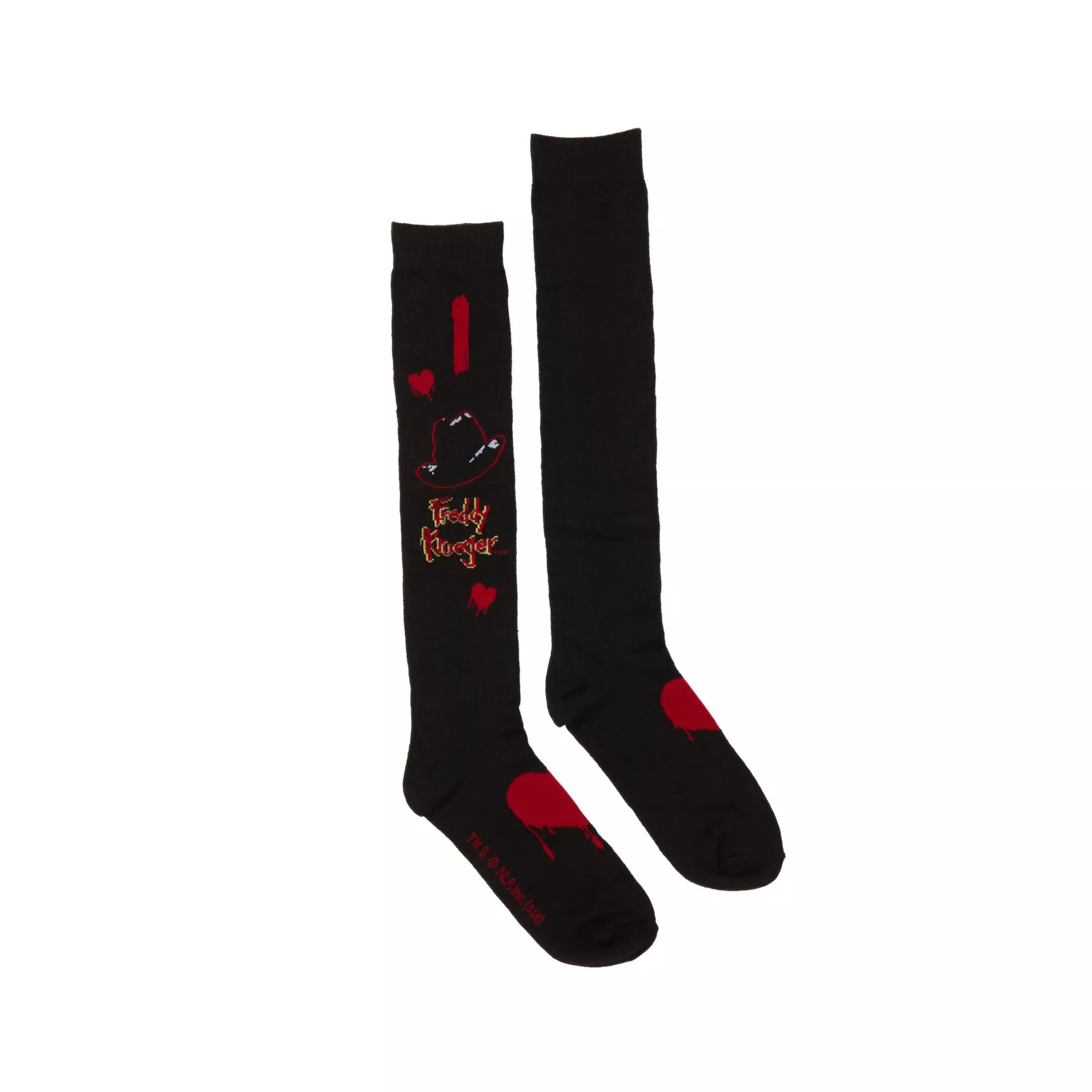 I Heart Freddy Krueger Socks - A Nightmare on Elm Street at Spirit Halloween