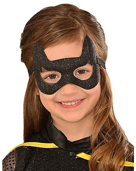 Kids Glitter Batgirl Mask – DC Comics - Spirithalloween.com