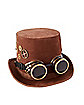 Steampunk Top Hat With Goggles