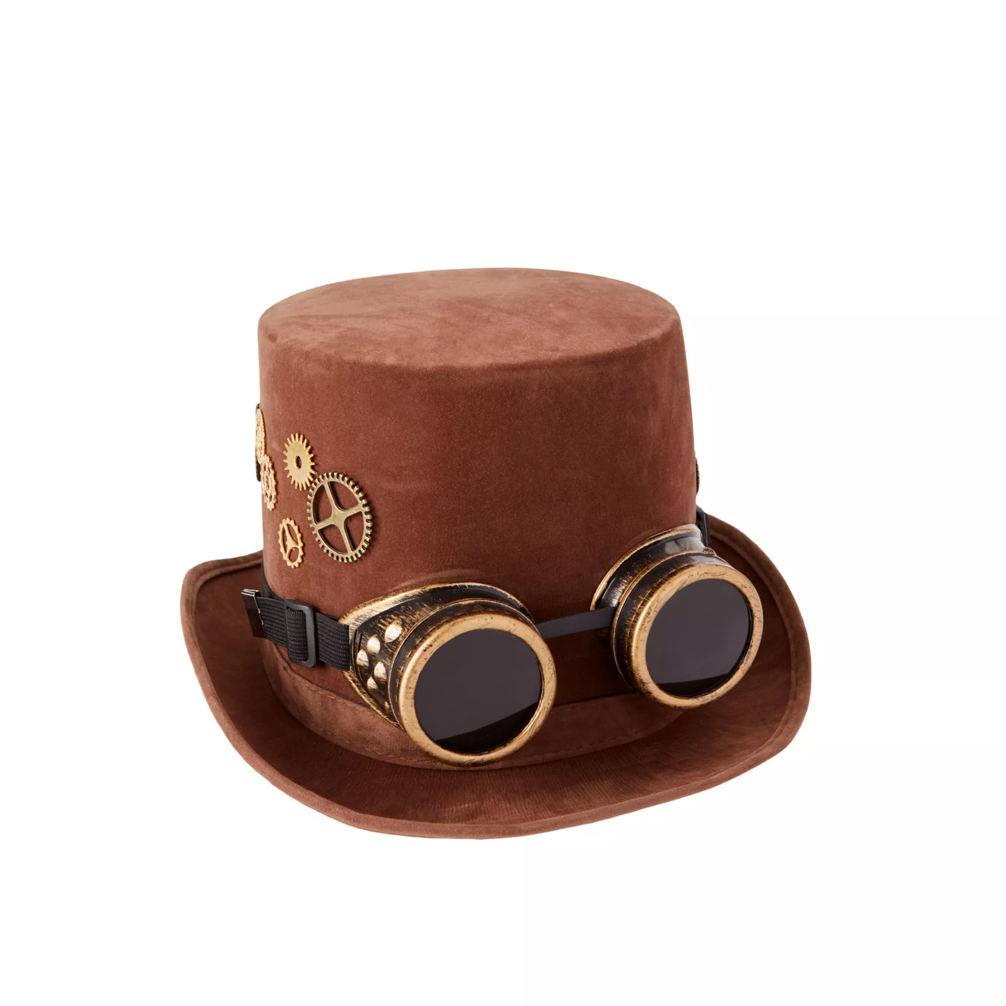 Steampunk Top Hat With Goggles at Spirit Halloween