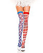 Americana Thigh High Stockings